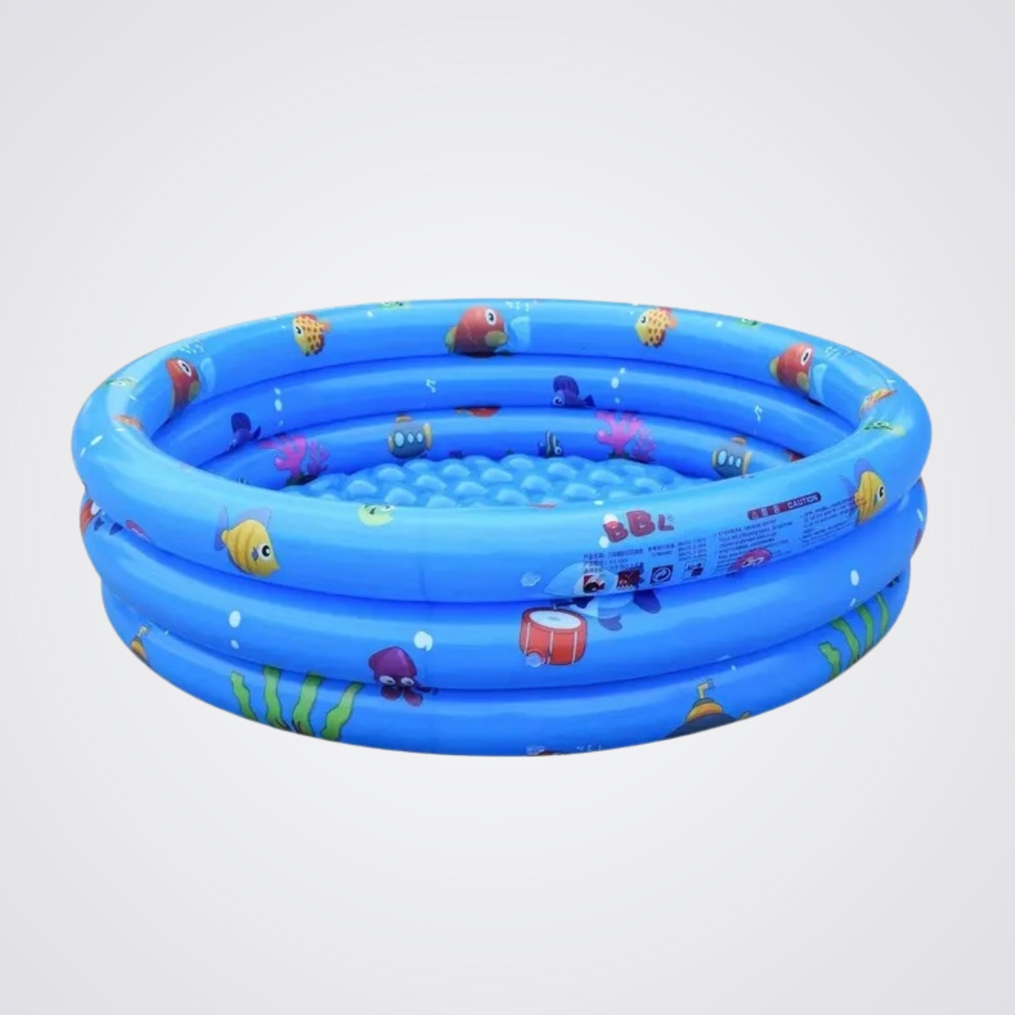 Tropical Theme Paddling Pool Blue