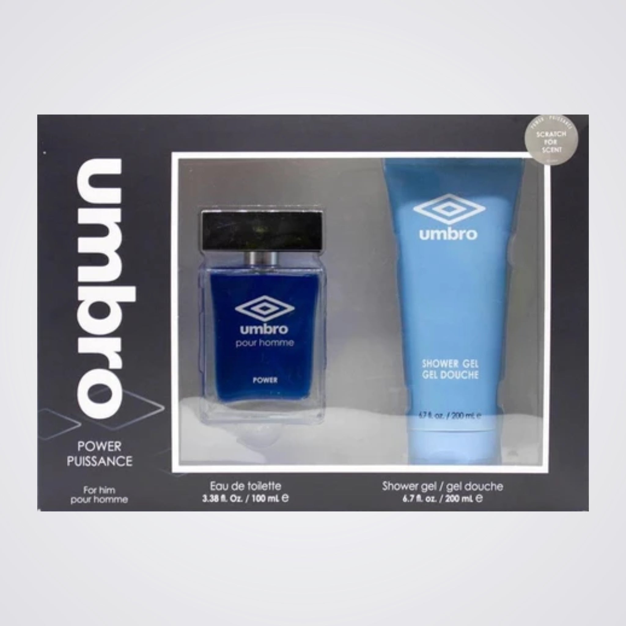 Umbro Blue Cologne & Shower Gel