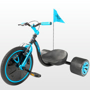 Madd Gear Mini Drift Trike in blue and black