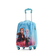 Children's suitcase with Disney Frozen design on a white background
