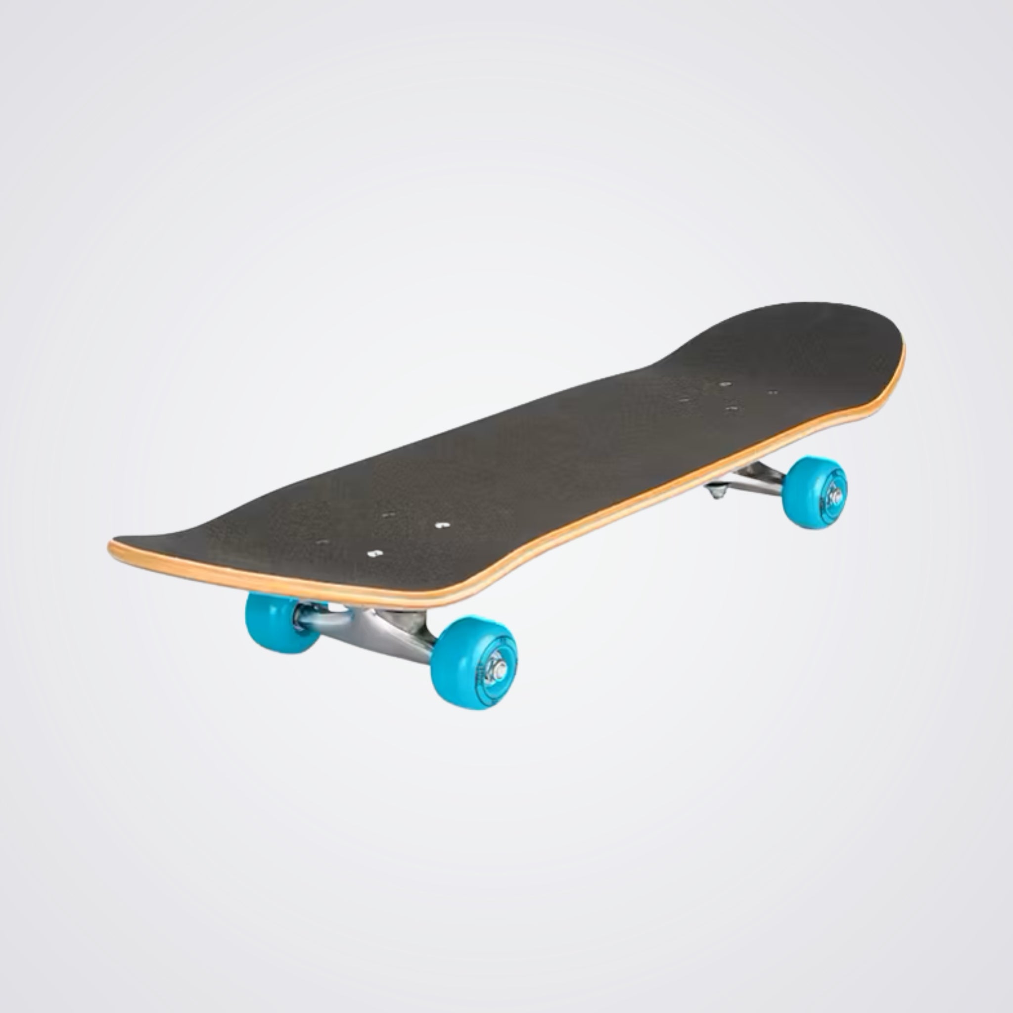 Complete Skateboard Top View 