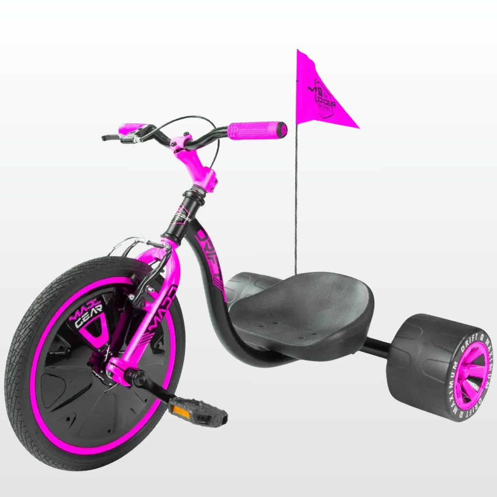 Madd Gear Mini Drift Trike in pink and black