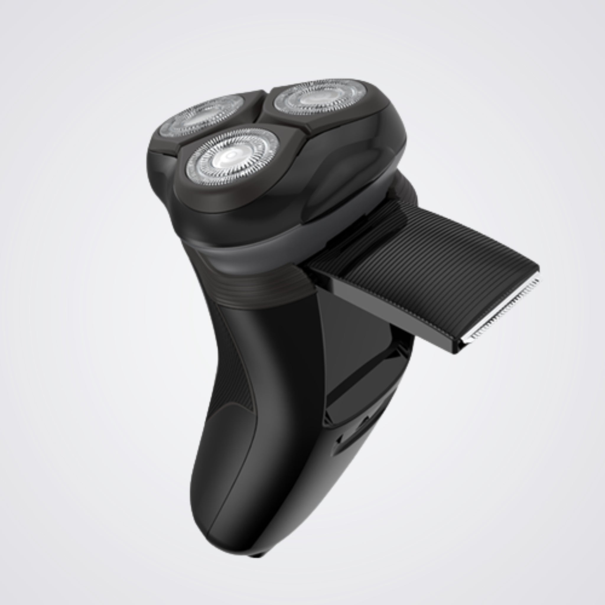 Remington Power Series R3 Rotary Shaver, Black. With openable shaver. 