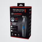 Remington G3 Graphite multi grooming kit packaging on a white background