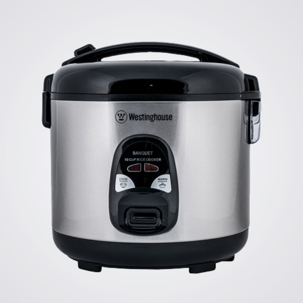 Westinghouse Stainless steel and Black Rice cooker 