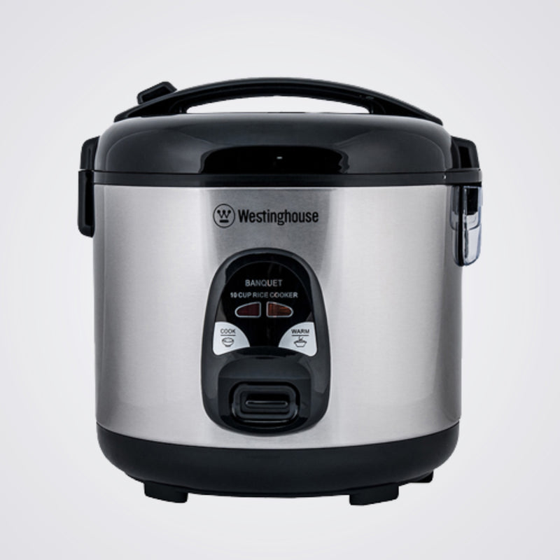 Westinghouse Stainless steel and Black Rice cooker 