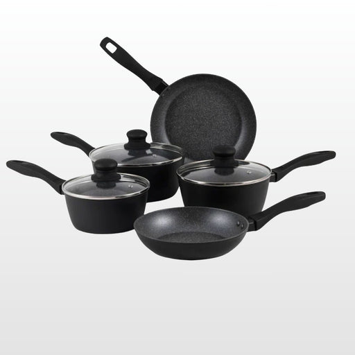 Russell Hobbs Metallic Marble 5-Piece Pan Set