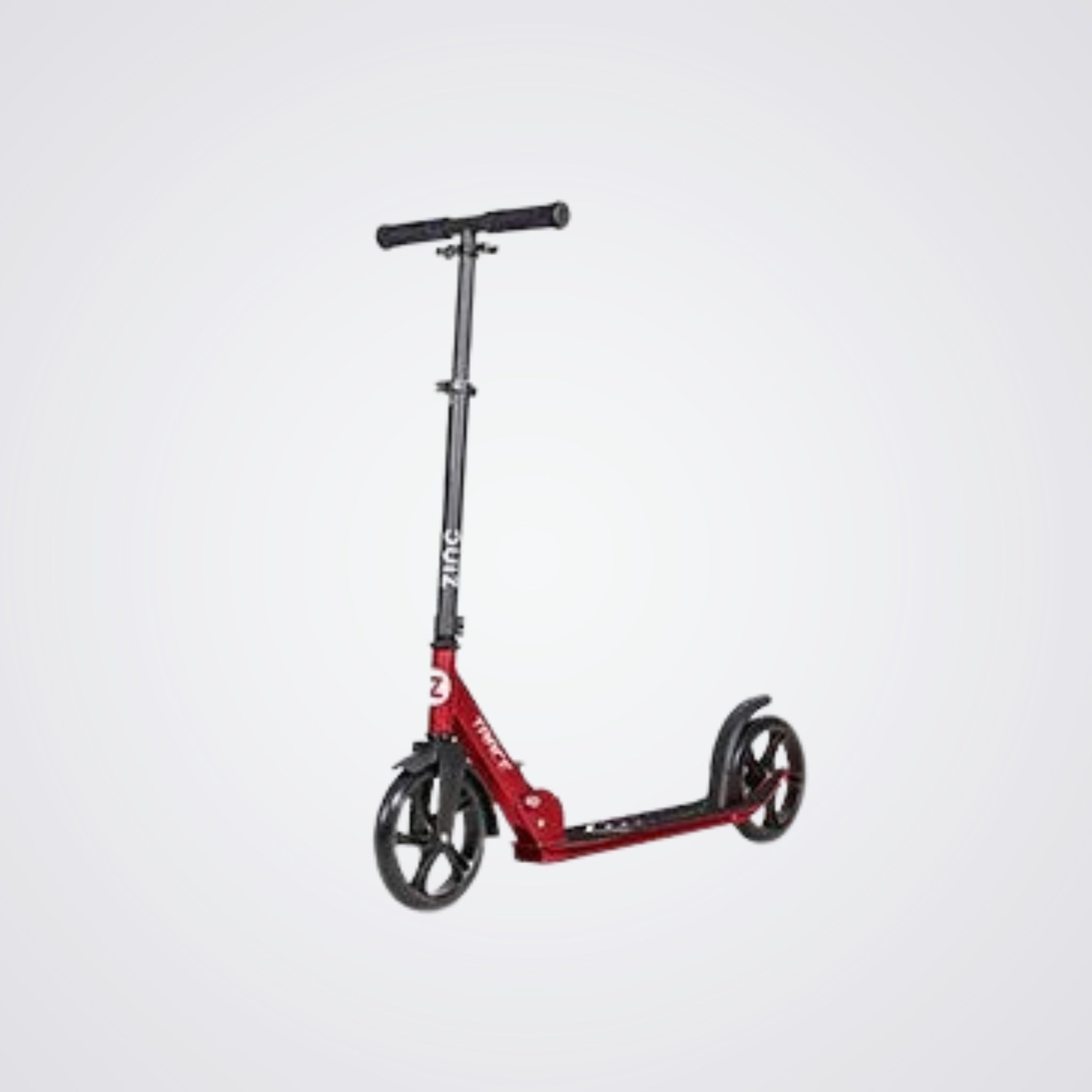 Zinc - Red & Gun Metal Grey Scooter 