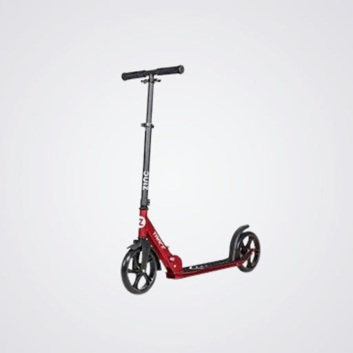 Zinc - Red & Gun Metal Grey Scooter 