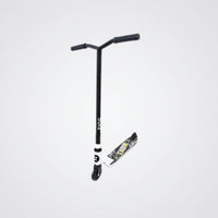 Zinc White and Black Scooter