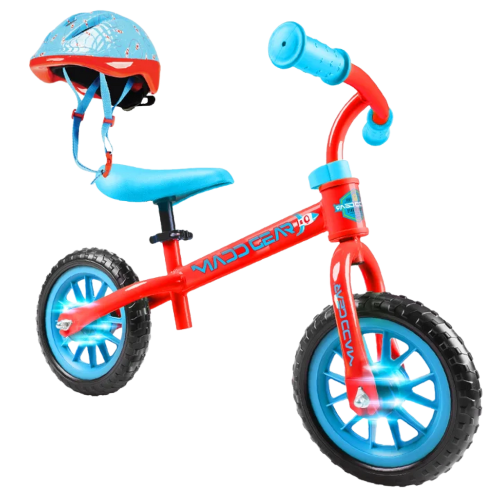Madd Gear Balance Bike & Helmet Set
