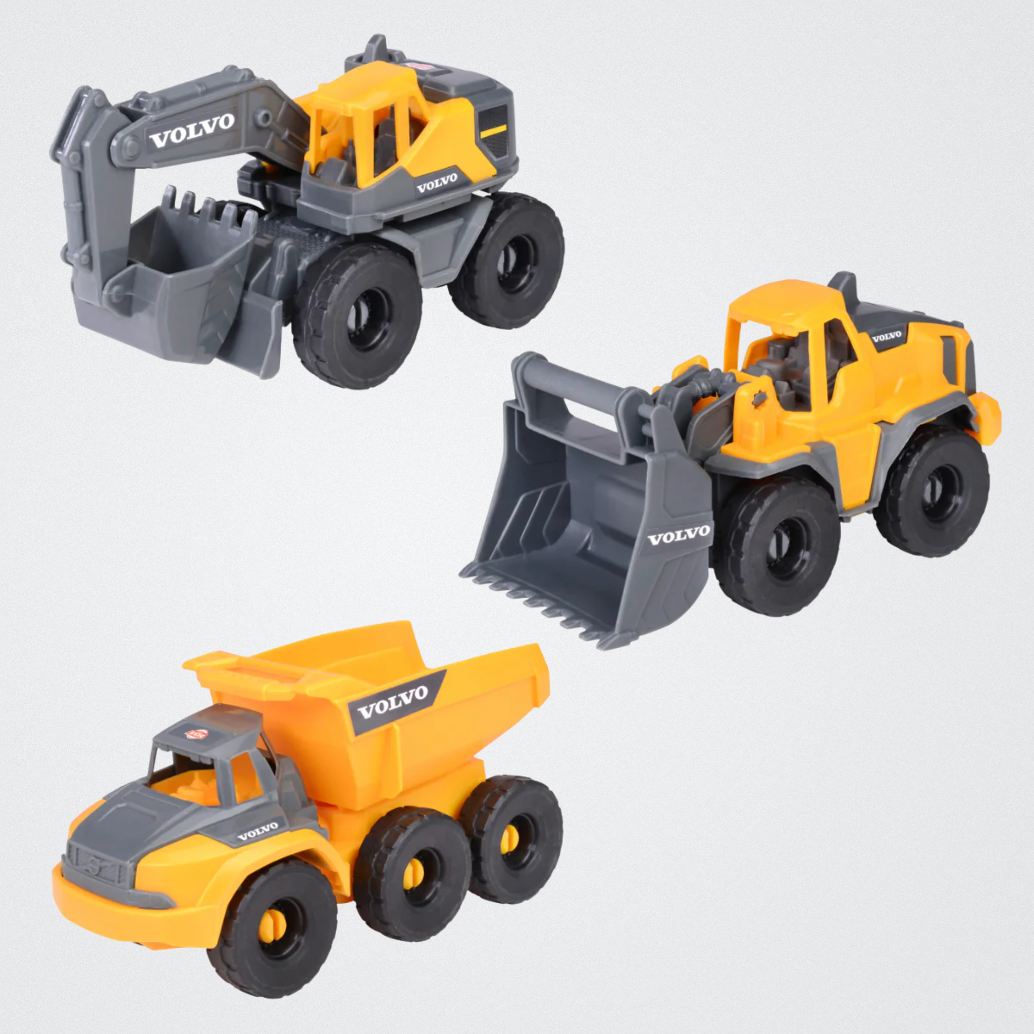 Dickie Toys - Volvo Construction Vehicles
