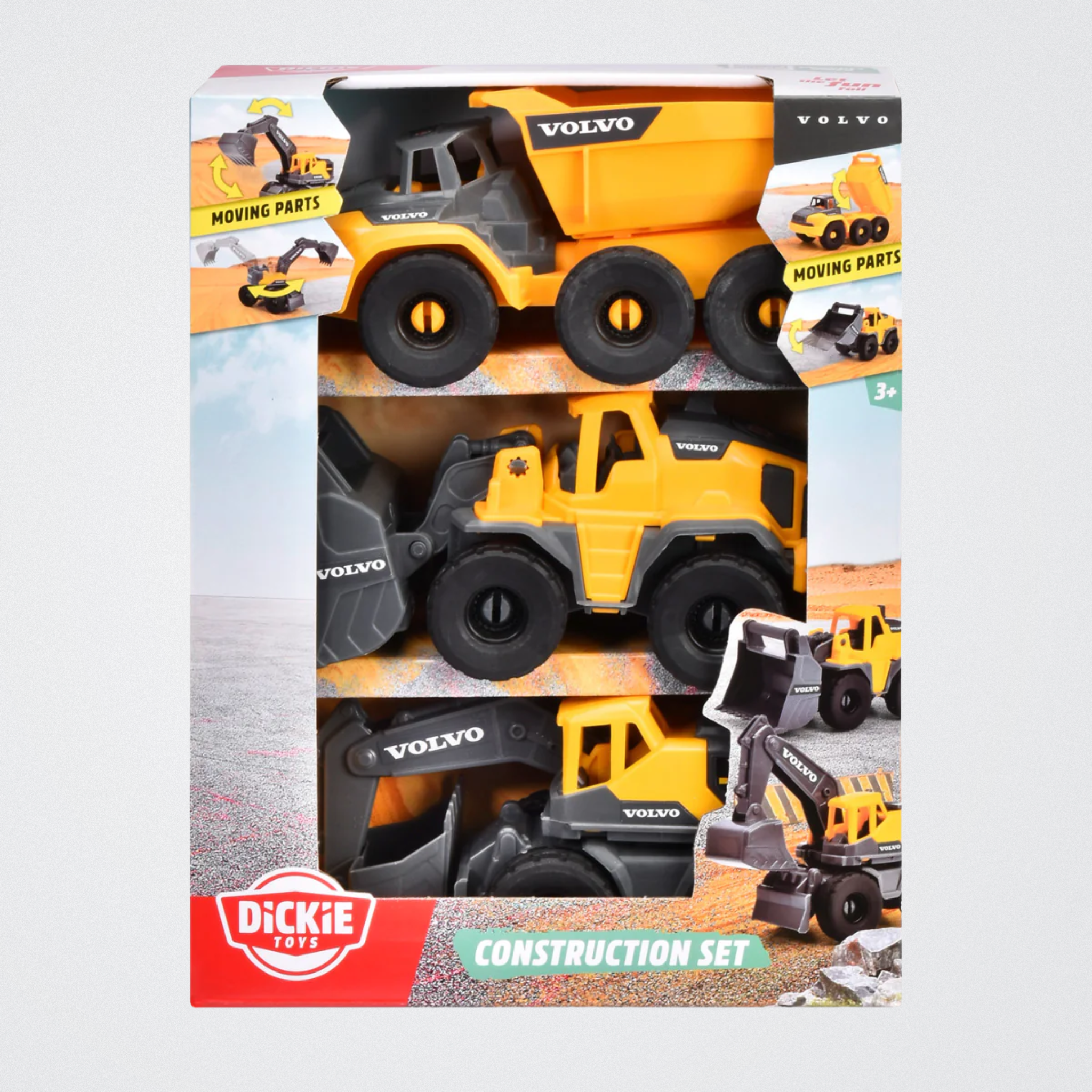 Dickie Toys - Volvo Construction Vehicles