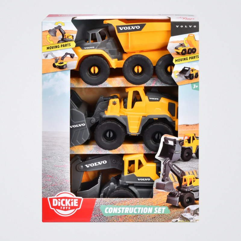 Dickie Toys - Volvo Construction Vehicles